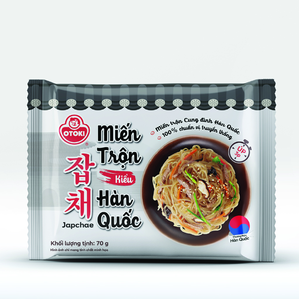 Thùng 20 gói miến trộn Hàn Quốc Japchae Otoki 70g