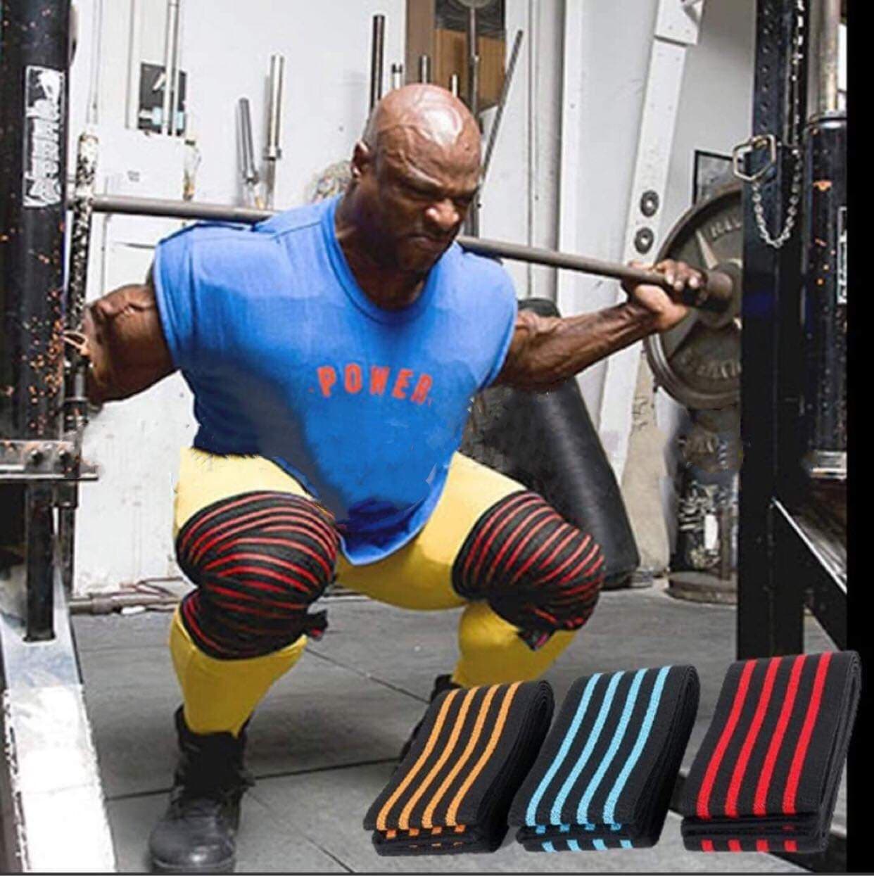 DÂY QUẤN GỐI TẬP GYM, BẢO VỆ ĐẦU GỐI 1 CHIẾC
