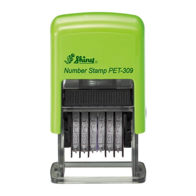 Dấu 6 số xoay cao 3mm shiny s309