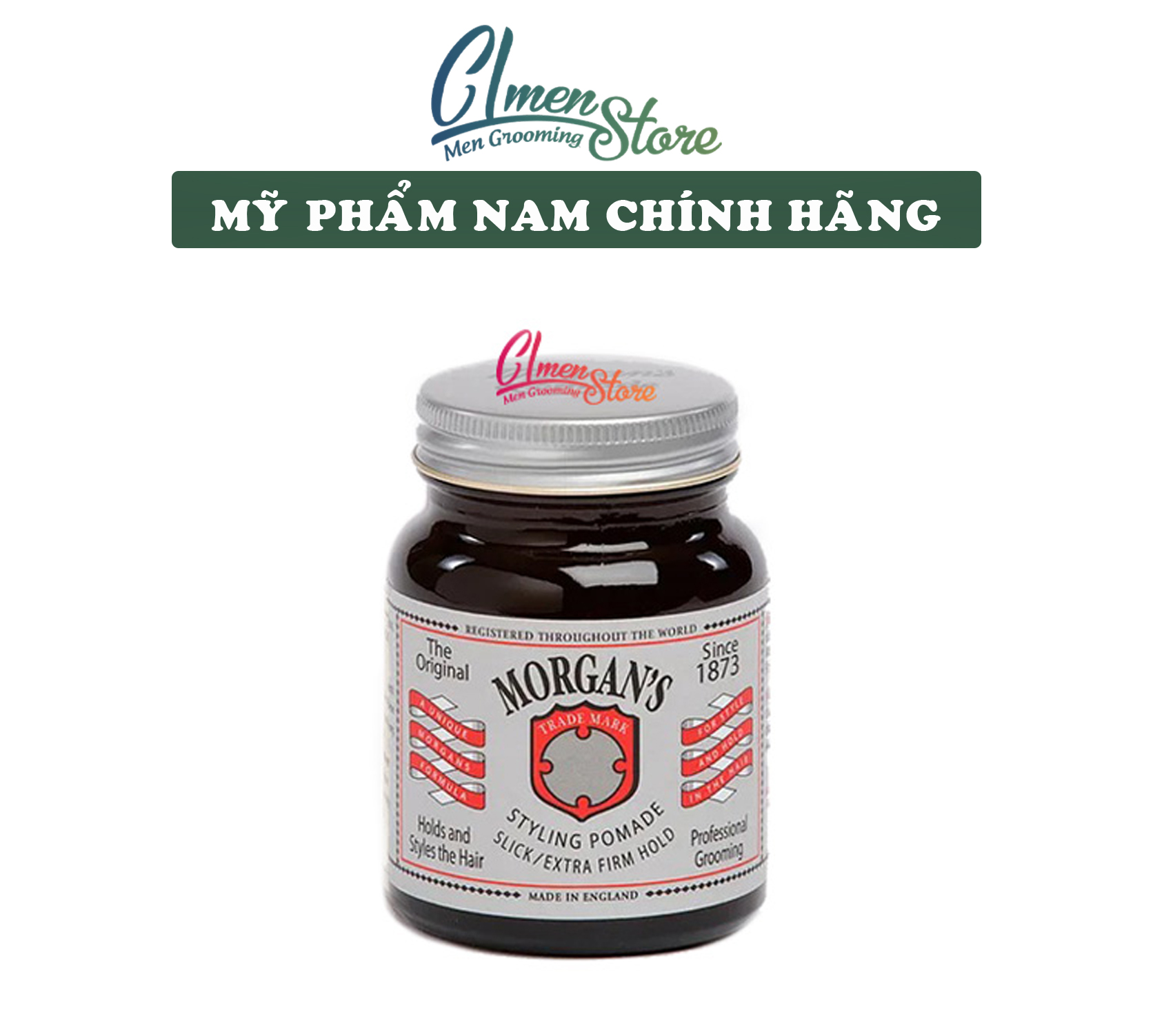 Sáp vuốt tóc Morgan’s Extra Firm Hold Styling Pomade | Pomade tạo kiểu tóc Morgan Extra Firm Hold