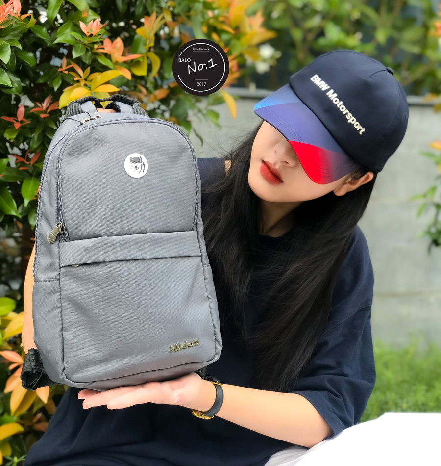 Balo thời trang cao cấp mikkor the ella backpack kích thước sản phẩm: 31 x 20 x 8.5 cm
