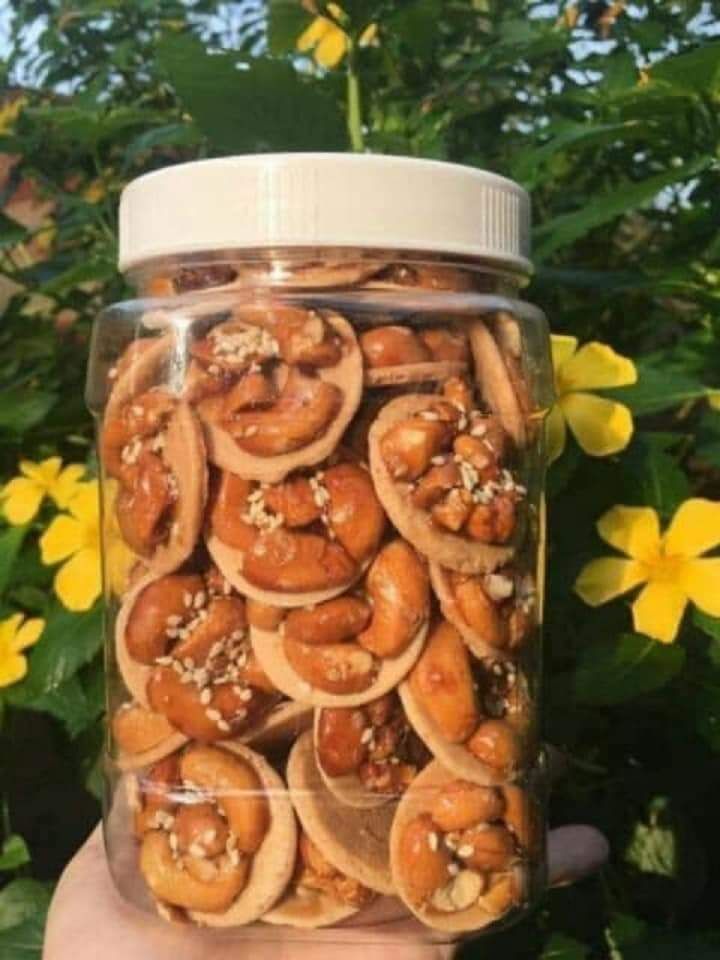 500gr Bánh đồng tiền hạt điều thơm ngon loại ngon