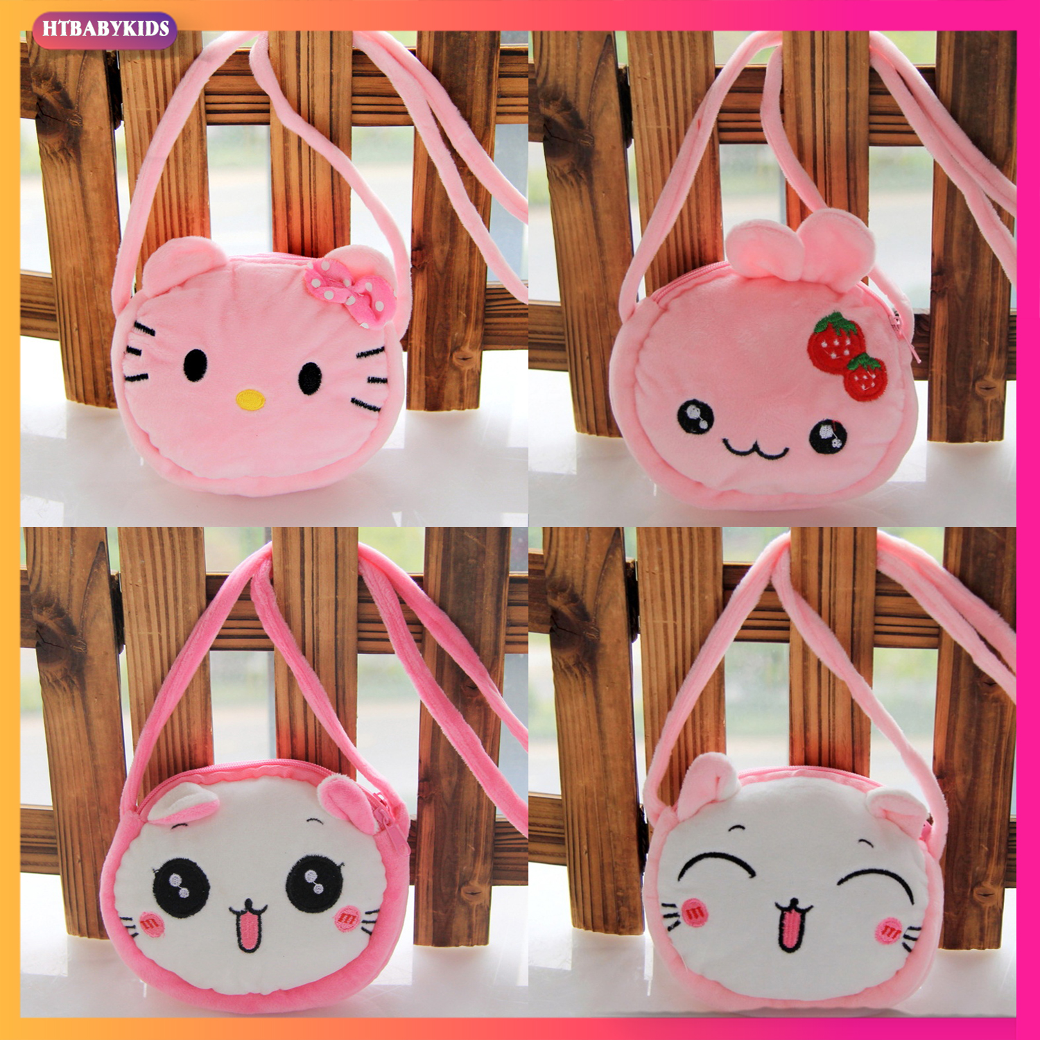 Túi Lì Xì Cho Bé - Túi Đeo Chéo Mèo Kitty Tết Cho Bé Đáng Yêu