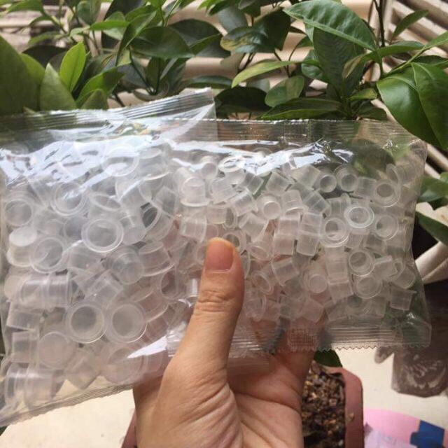 100C  HŨ NHỰA ĐỰNG MỰC TRONG NAIL MI, PHUN XĂM THẨM MỸ