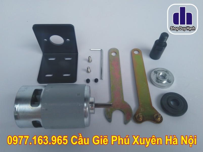 Combo chế cưa bàn motor 775 150w có giá đỡ
