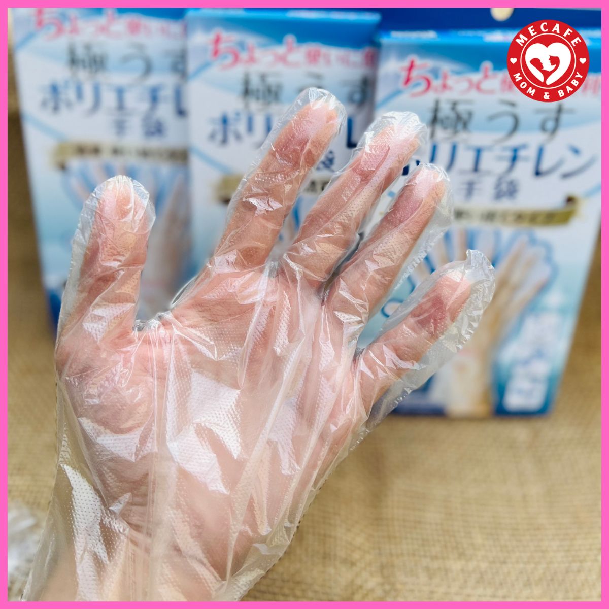 [HCM]Bao tay nilon - Set 100 găng tay nilon làm bếp KBN 09999