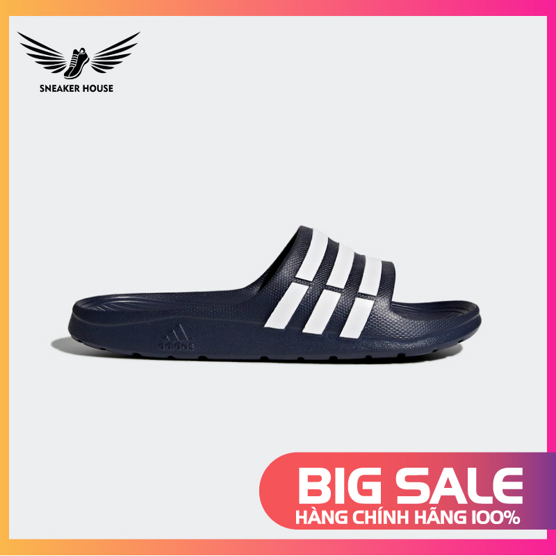 [CHÍNH HÃNG] SNEAKER-HOUSE adidas dép đúc nguyên khối Adidas Duramo Slide G15892