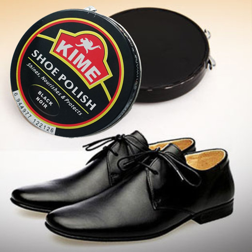 Xi Đánh Giày Đen Kime - Sáp Đánh Bóng Giày Da - Sáp Lau Giày - Xi Đen 50ml