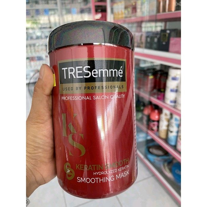 Kem ủ tóc vào nếp suôn mượt tresemme keratin smooth 900g