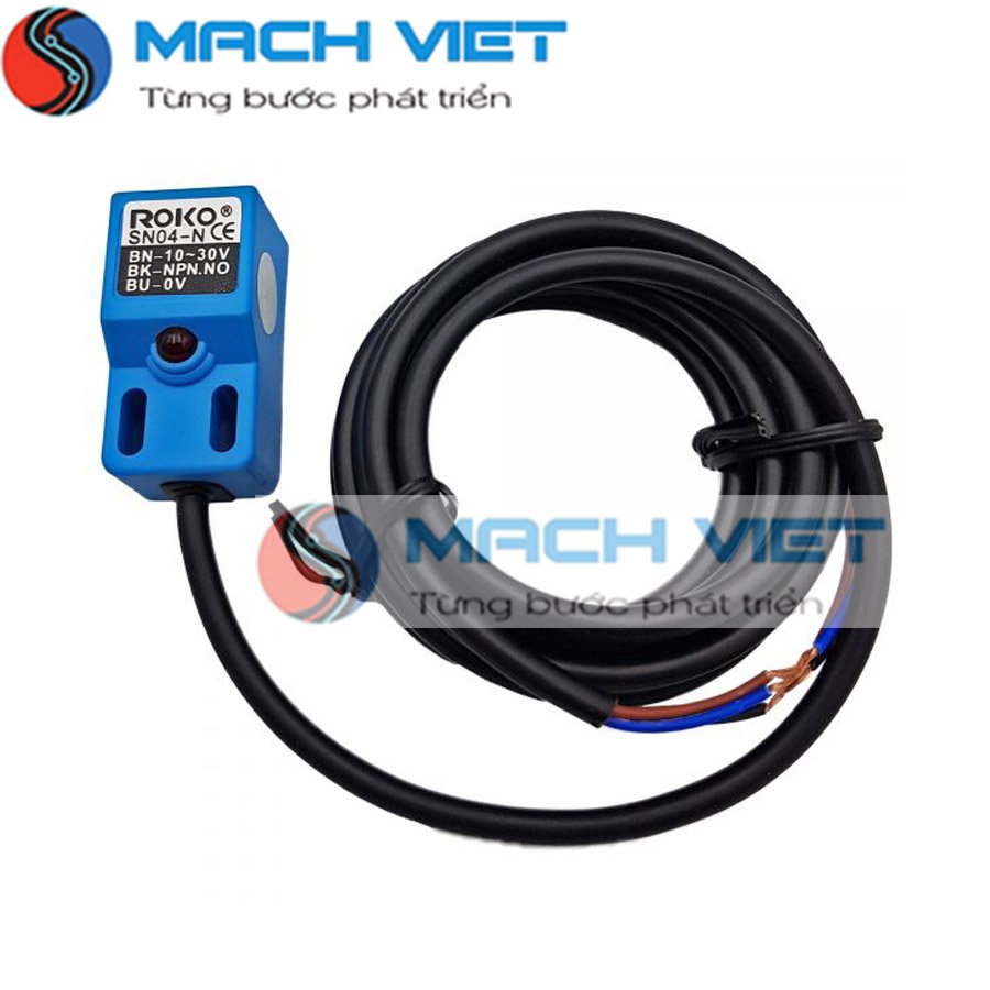 Cảm biến tiệm cận NPN loại vuông hãng ROKO