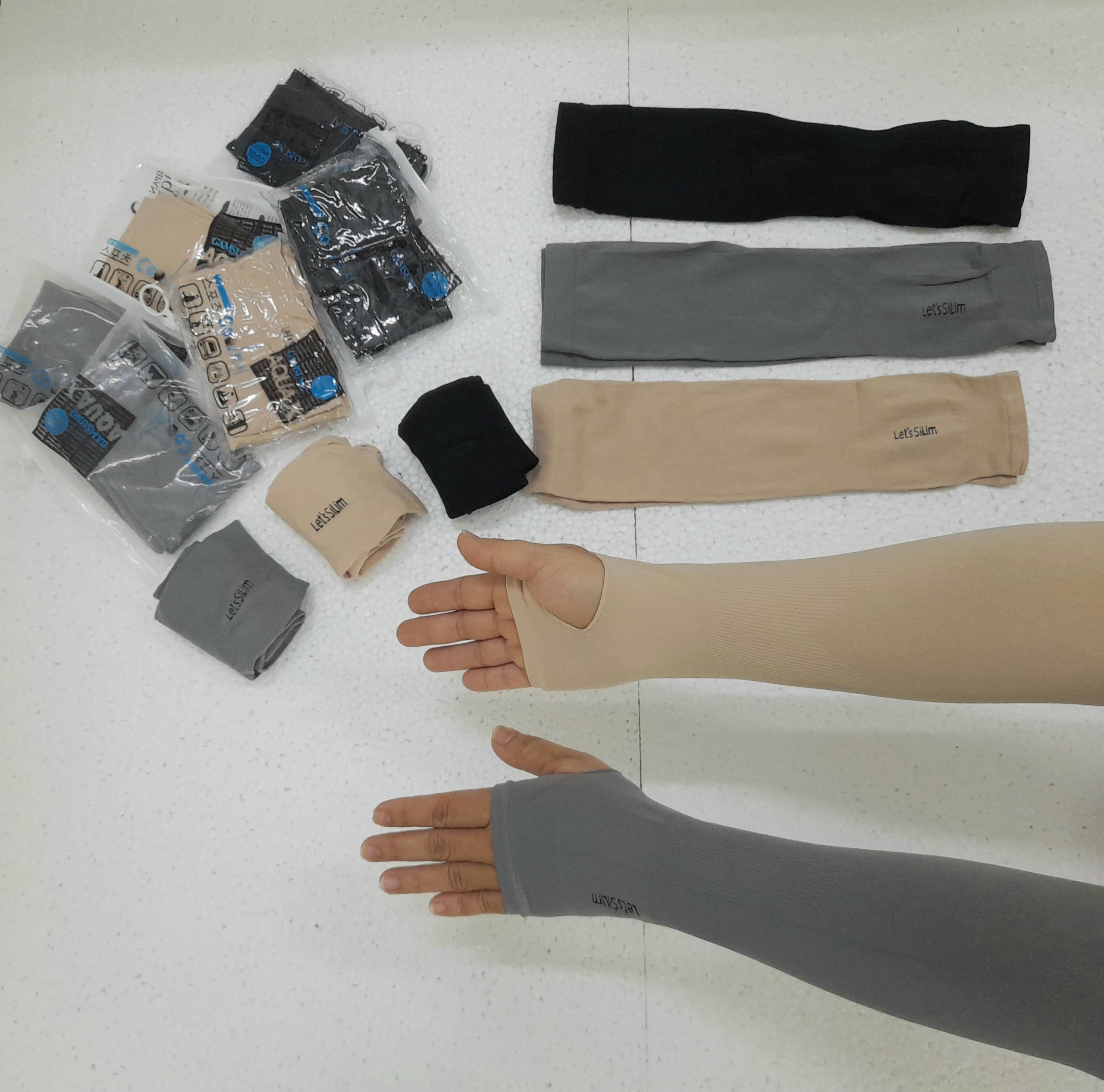 Găng tay ống tay bao chống nắng xỏ ngón HÀN QUỐC chống tia UV,ống tay chống nắng thun lạnh mát,găng tay thể thao thoáng khí cõ dãn