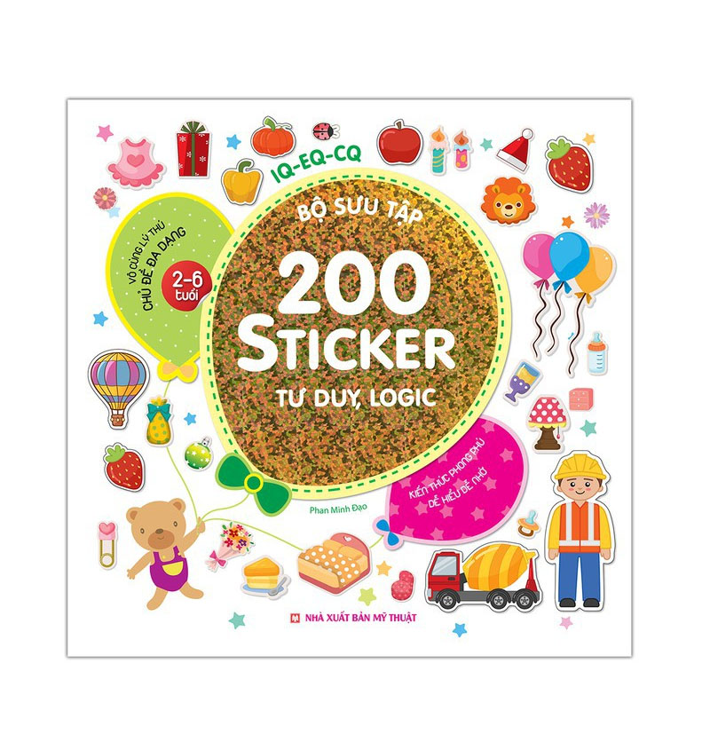 Bộ sưu tập 200 sticker - Tư duy, logic