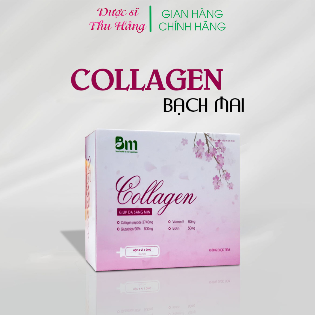 Collagen nước Bạch Maui sáng hồng da hiệu quả - hàng chính công ty