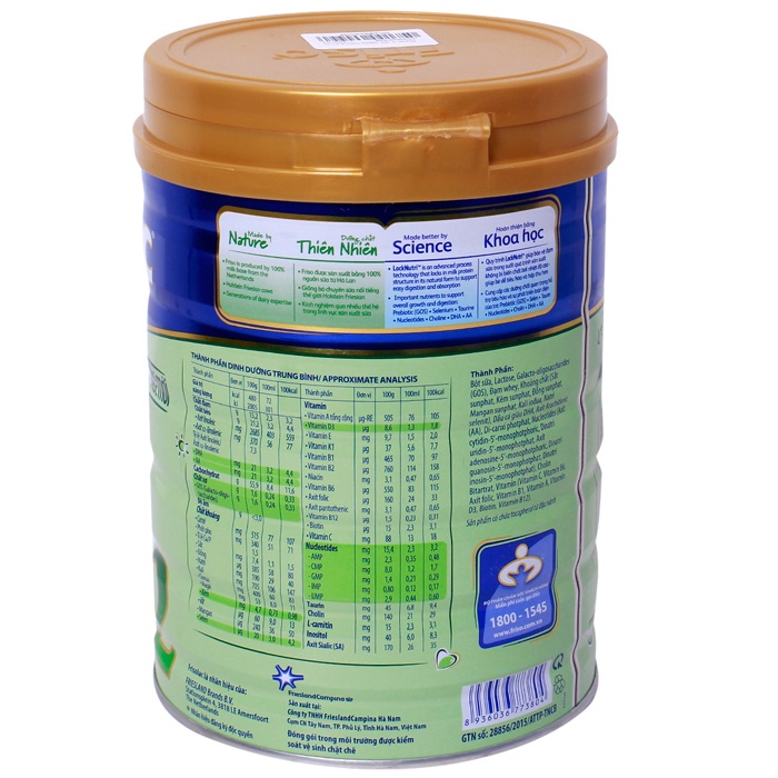 Sữa bột frisolac gold 2 900g