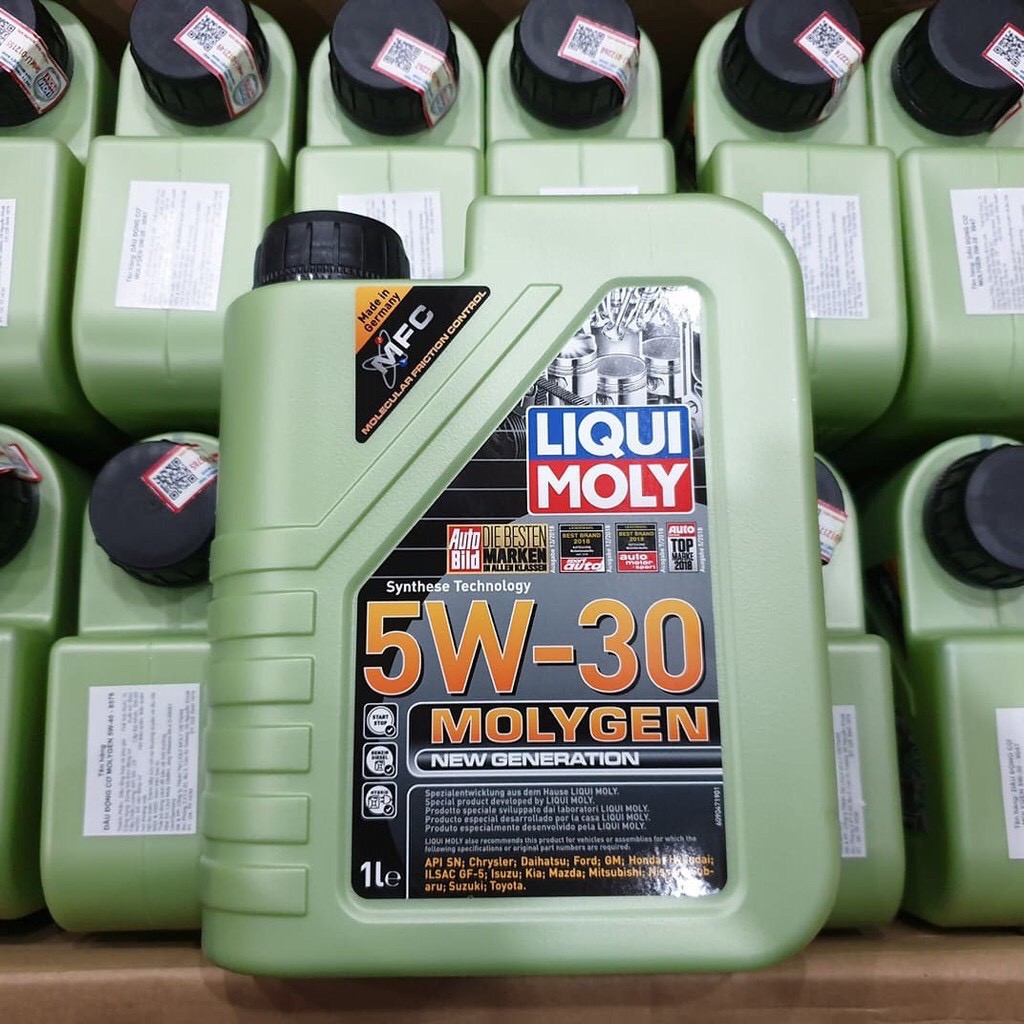 Nhớt xe tay ga liqui moly molygen 5w30, 5w40