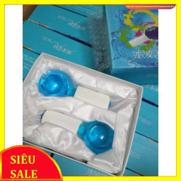 Quả cầu băng lạnh massage dùng trong spa thẫm mỹ viện 3 màu