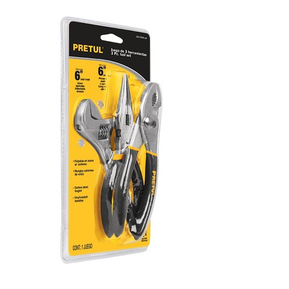 Bộ kềm 3 chi tiết pretul - 28216