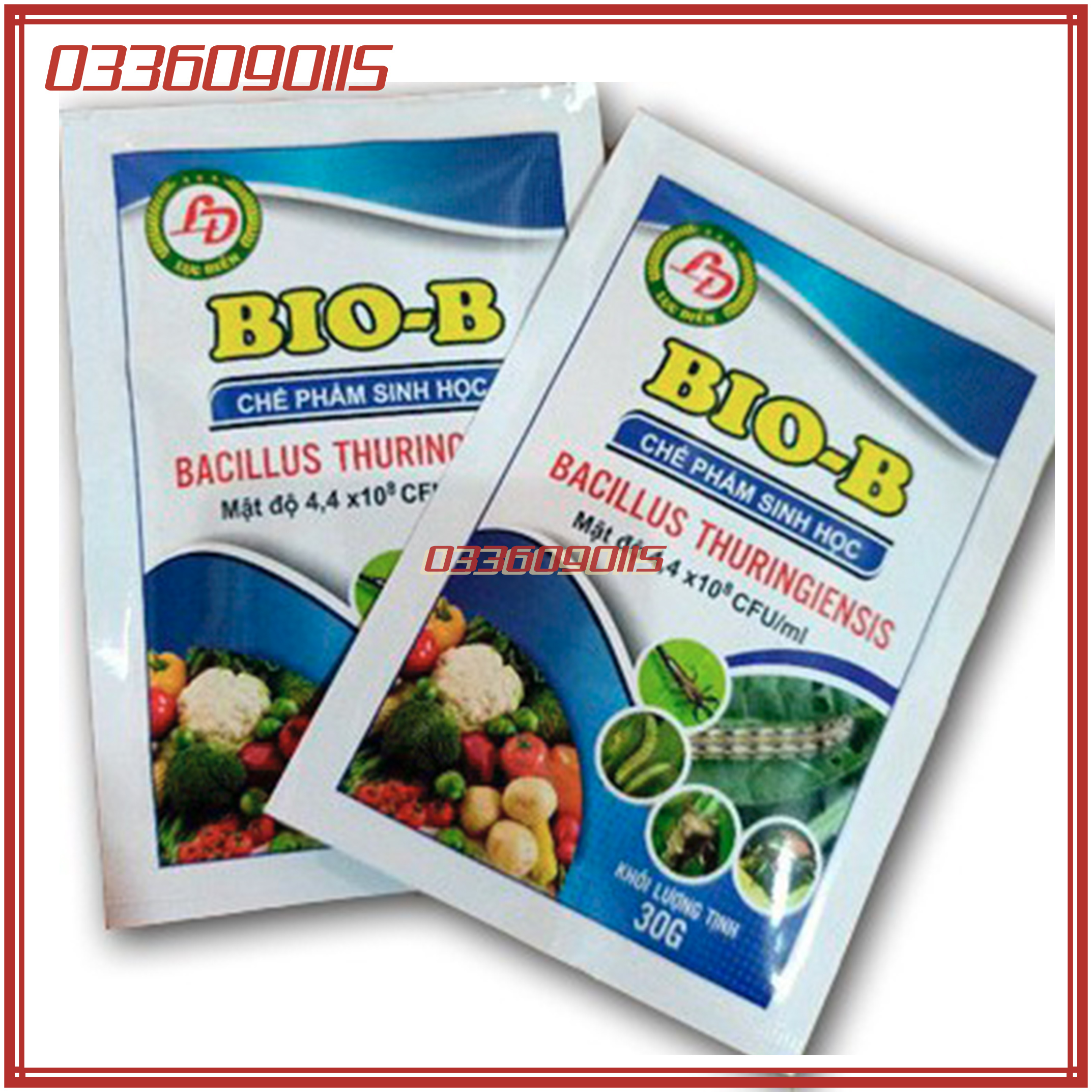 [Rẻ vô địch] 10 gói Chế Phẩm Sinh Học Bio B Trừ Bọ Trĩ, Nhện Đỏ, Rệp Sáp, Sâu Rầy