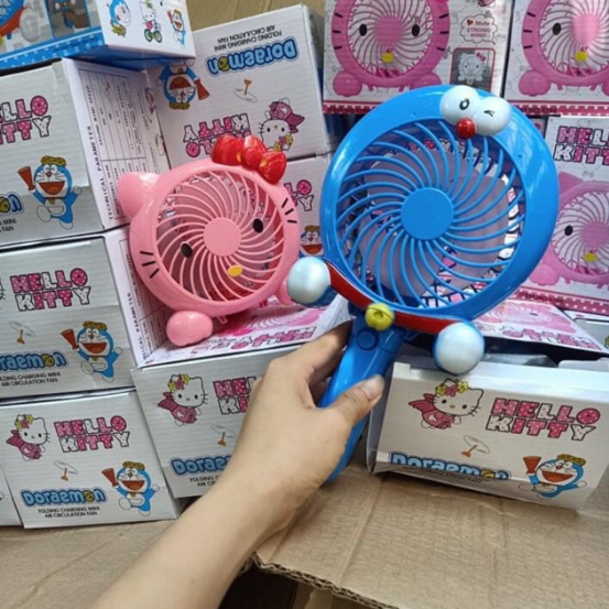 Quạt Mini Cầm Tay Hình Đôrêmon