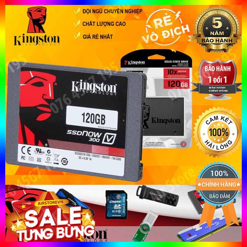 Ổ cứng SSD 120GB / 240GB KINGSTON SATA III UV500