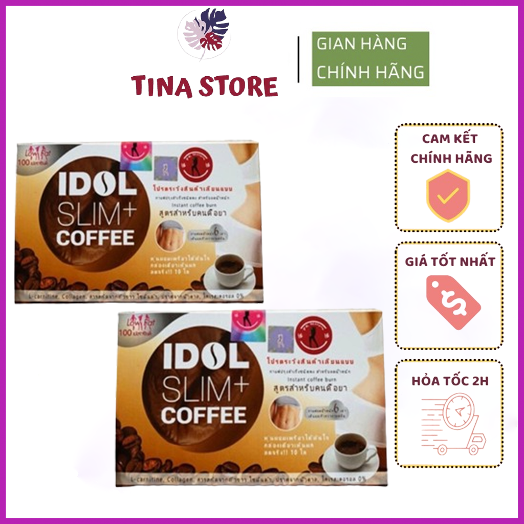 Cà phê giảm cân idol slim coffee thái lan - idol slim cà phê giảm cân hiệu quả, eo thon, dáng đẹp