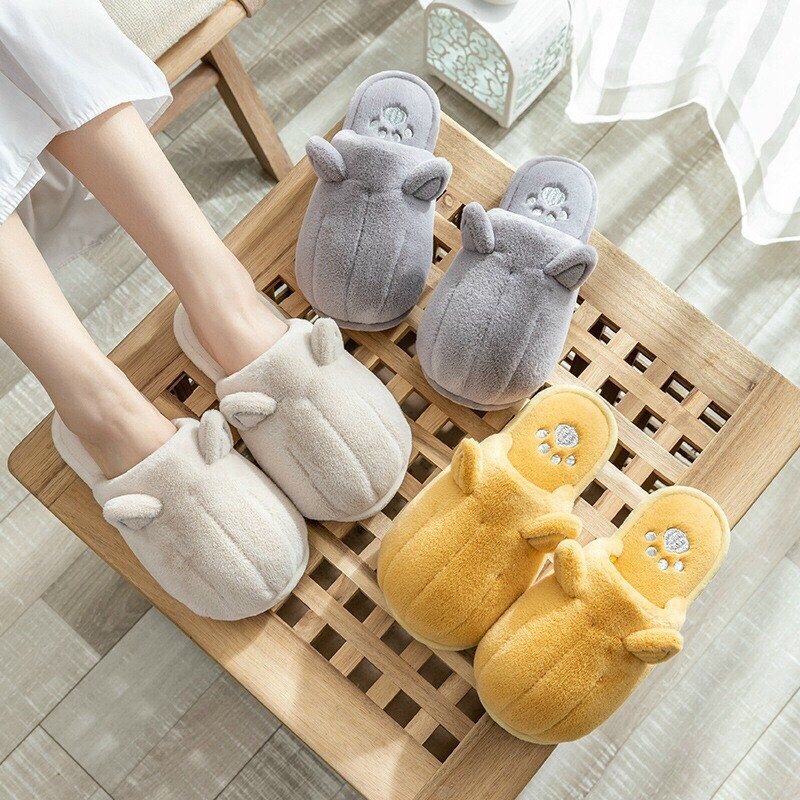 Dép Bông Ulzang Lông Cừu LoKi Thương Cực Êm Cực Thích Luôn