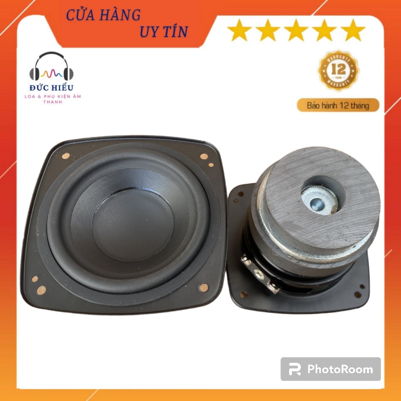 Củ loa mid treble boombox 3 2.75 inch, 4ohm 20-30w độ nhạy cao