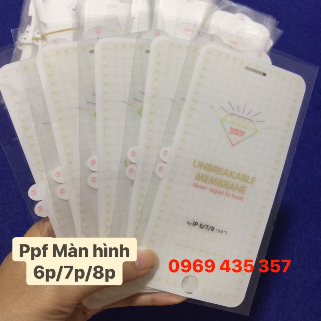 Miếng dán PPF mặt trước cho ip 6plus 7plus 8plus