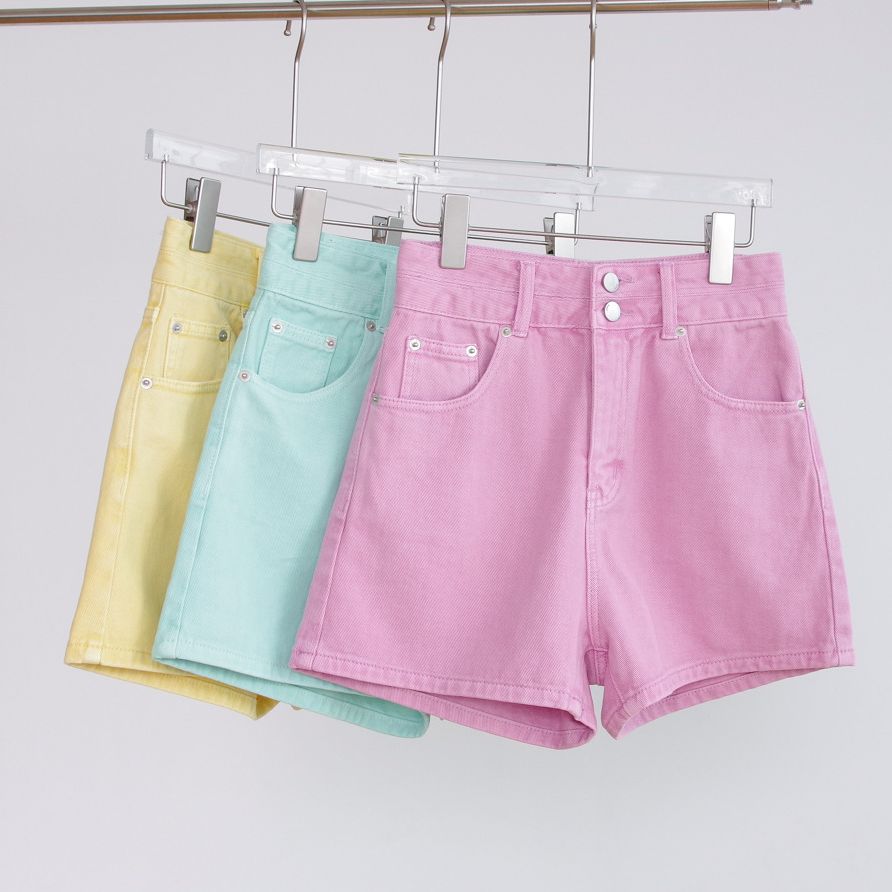 Quần đùi kaki chất mềm mịn lưng cao 2 nút