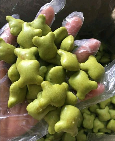 [Hũ 400g] Bánh gấu nhân kem chùm ngây Thiên Hồng - đồ ăn vặt Cô Ba