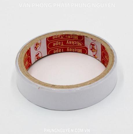 3 cuộn băng dính 2 mặt 2,4f