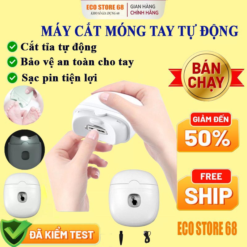 Máy cắt móng tay điện đa năng, Máy cắt móng tay tự động sạc pin tiện lợi, dễ sử dụng, an toàn cho đôi tay, máy mài móng tay, bấm móng tay, cắt móng tay, dụng cụ cắt móng tay