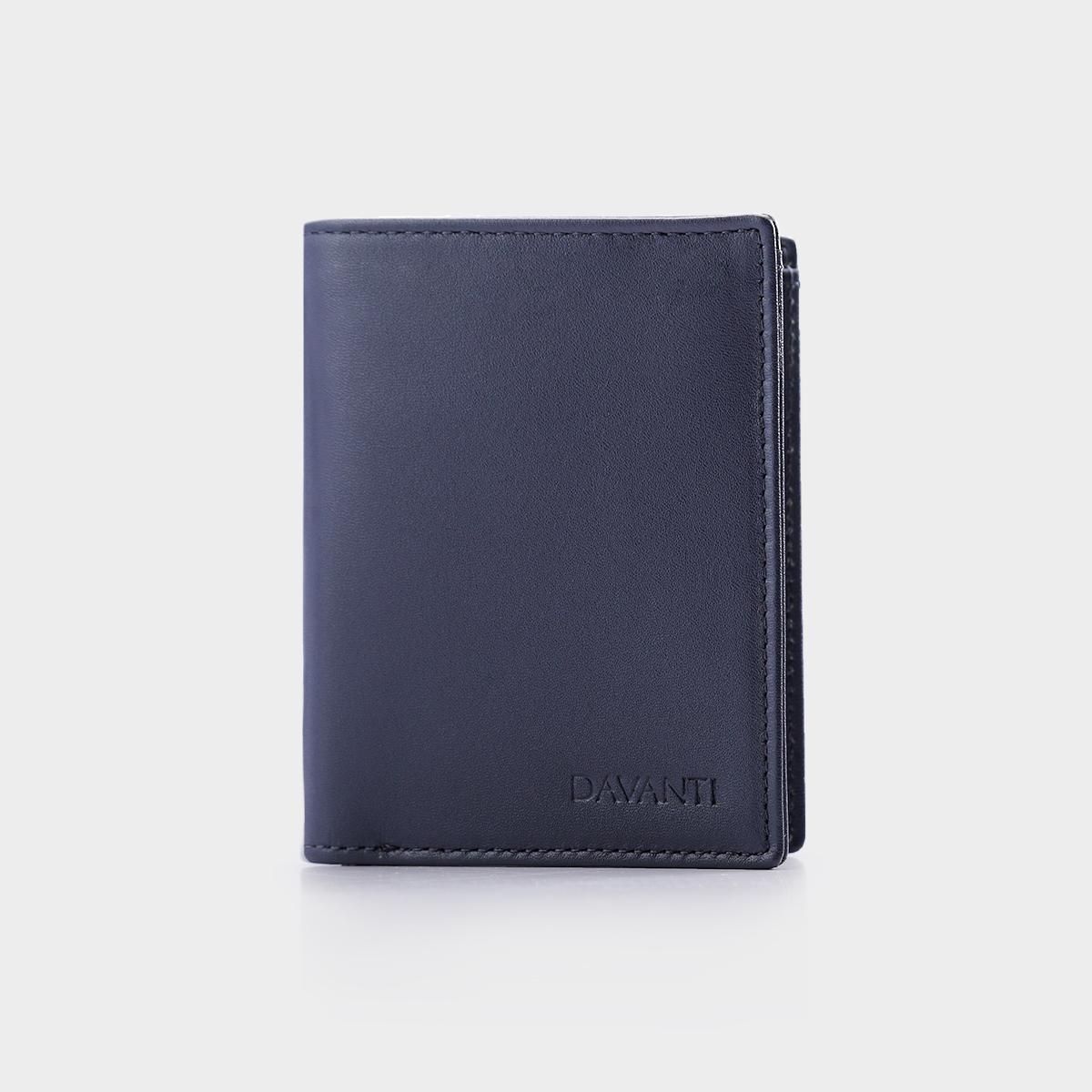 Bóp Ví Nam Da Bò Dáng Đứng DAVANTI Ngăn Chữ DFB200
