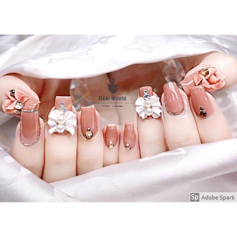 Nơ nhún 8k/1c hoa bột giá sỉ