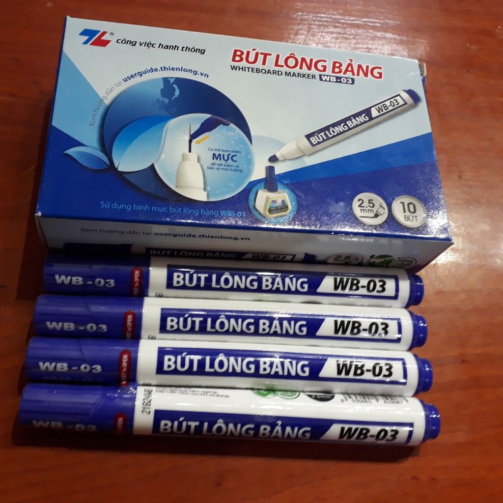 Bút lông bảng Thiên Long WB-03 (xóa được)