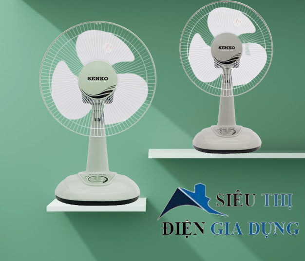 Quạt để bàn b3 mini Senko B1216 / B1213 - Thiết kế Nhỏ Gọn, Chắc Chắn, Quạt chạy êm
