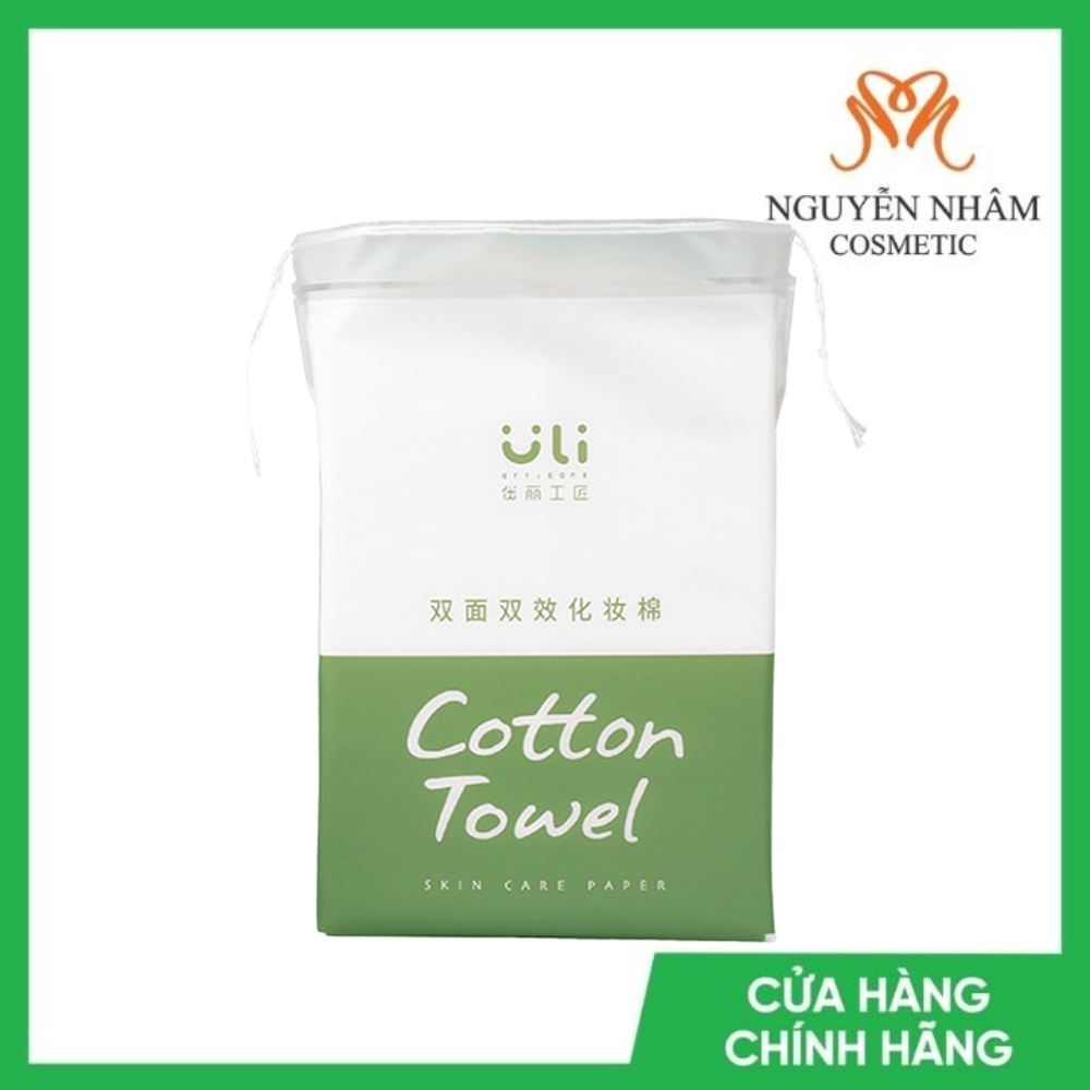Bông tẩy trang ULI Cotton Towel 200 miếng