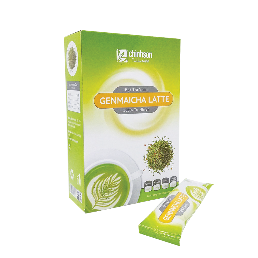 Trà Sữa Chính Sơn Matcha gạo rang 180g