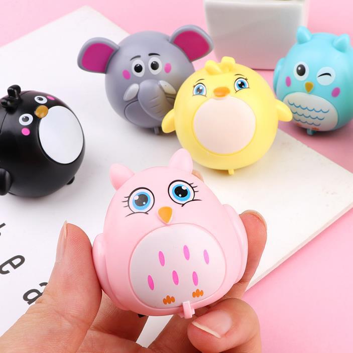 Ô tô đồ chơi mini, mô hình xe ô tô động vật lên dây cót, đồ chơi trẻ em E866