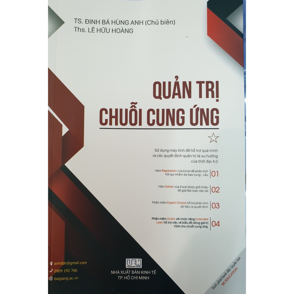 Sách quản trị chuỗi cung ứng tập 1 - đinh bá hùng anh