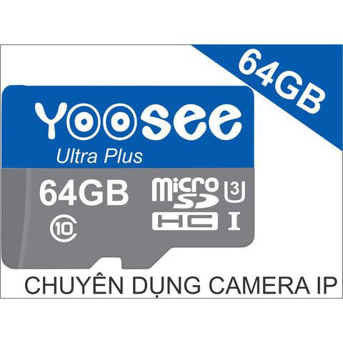 Thẻ nhớ YooSee 64GB - Chuyên dụng cho Camera wifi