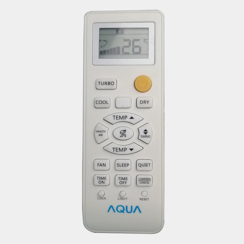 Điều Khiển điều hòa AQUA 2 chiều nút cam