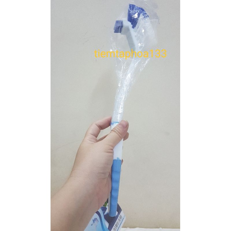Cây chà tròn toilet bồn cầu cọ bồn cầu 2 đầu