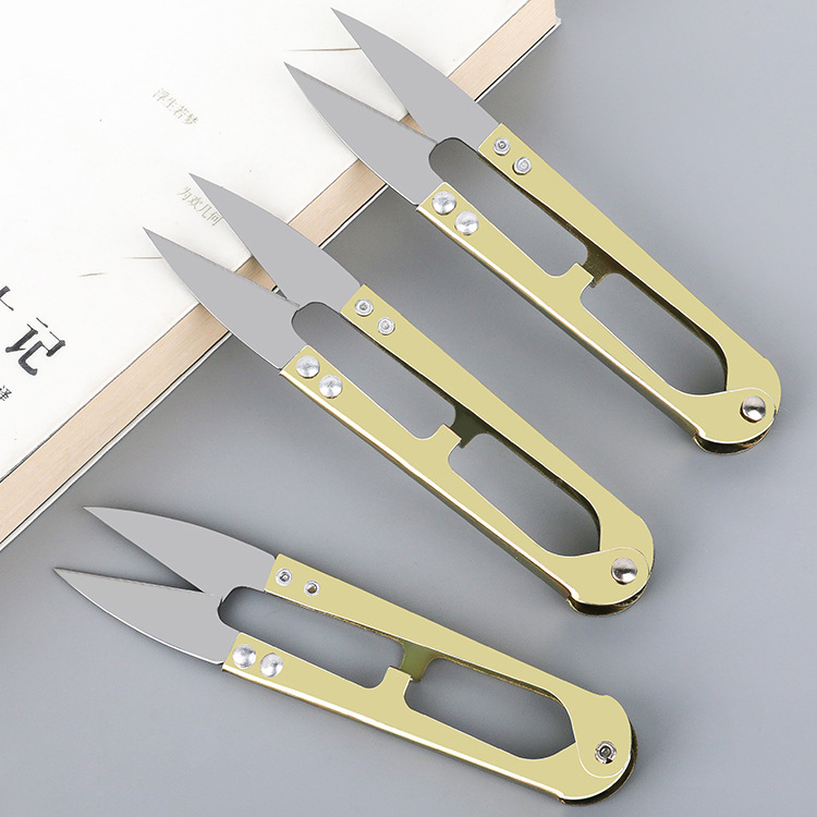 Kéo bấm chỉ chữ U loại phổ thông cắt chỉ may, chỉ thêu