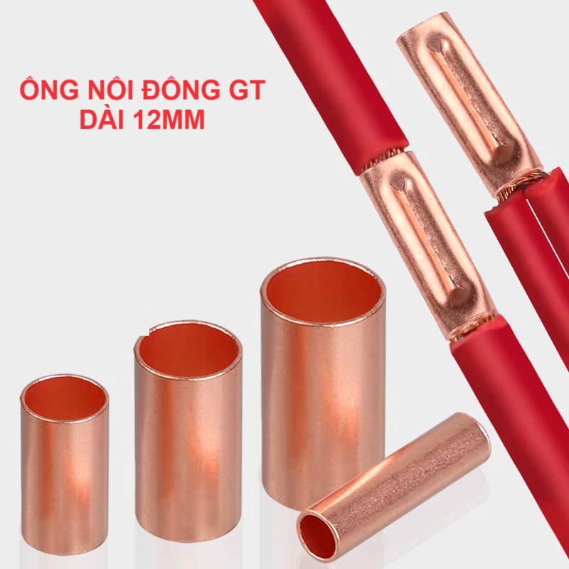 SET 50/100 Ống nối đồng ,đầu cos nối đồng, đầu cos nối thẳng, ống nối cáp đồng,cút nối dây điện,bảo vệ đầu dây, ống đồng gt, đầu cos nối thẳng, đầu cos nối đồng, ống nối cáp đồng