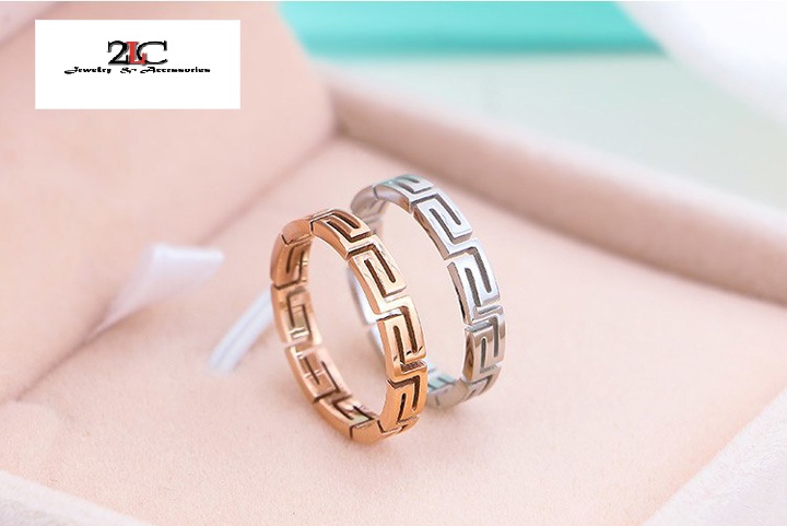 [HCM]Nhẫn Nữ Titan Cao Cấp Hình Vạn Lý Siêu Cute QC Store