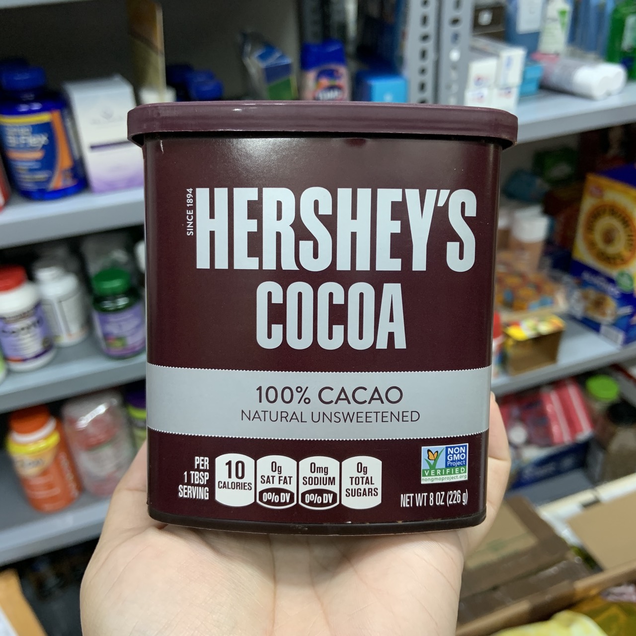 Bột ca cao nguyên chất Hershey s Cocoa date 4 2024 - EDS Hàng Mỹ