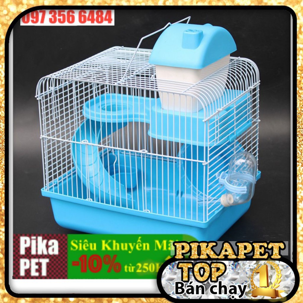 ✅ Lồng hamster hoàng tử size trung 27 x 21 x 30cm