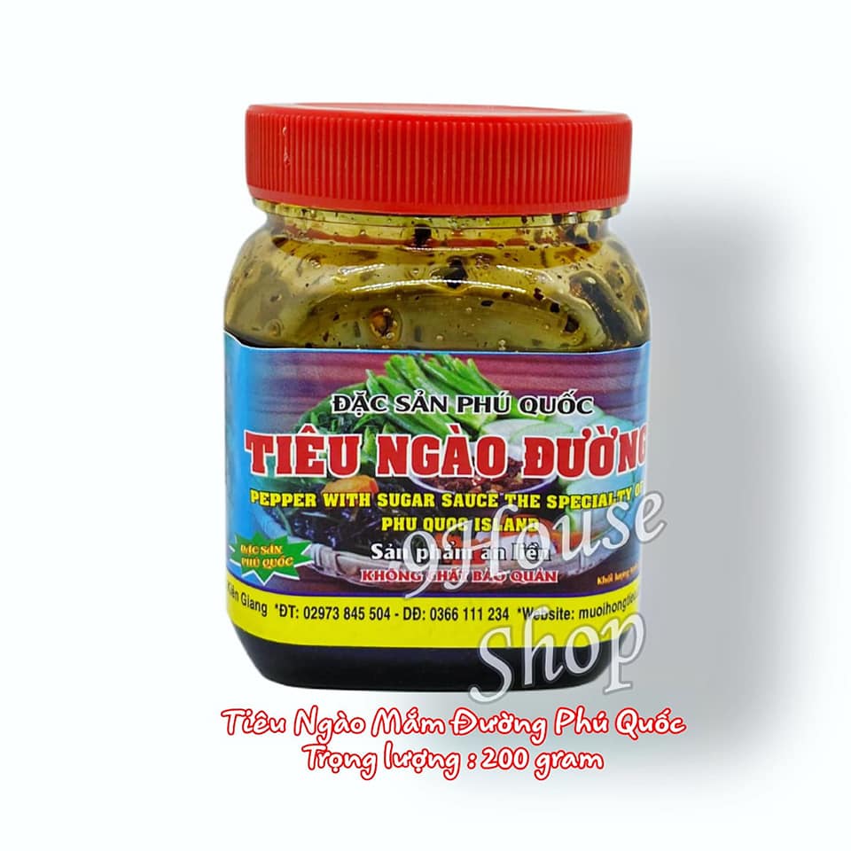 Combo 10 hủ tiêu ngào mắm đường phú quốc 200gram