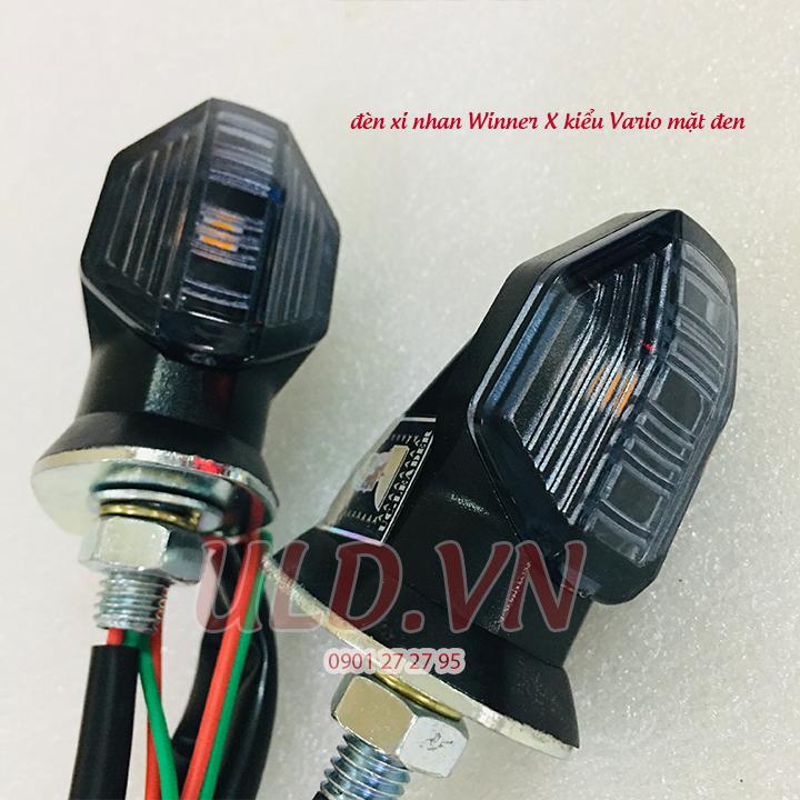 [HCM]bộ đèn xi nhan xe winner X kiểu Vario màu đen